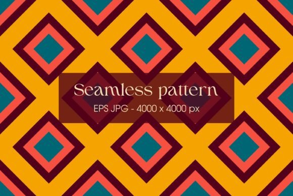 Download Retro Groovy Geometrical Pattern - Pattern Collection