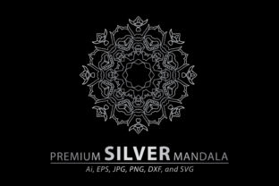 Download Premium Silver Mandala Vector Pattern - Pattern Collection