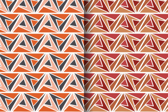 Download Abstract Mosaic Pattern Triangle - Pattern Collection
