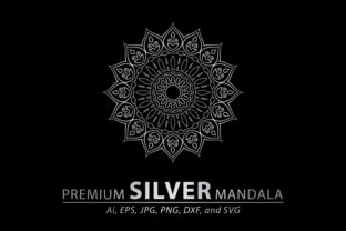Download Premium Silver Mandala Vector Pattern - Pattern Collection