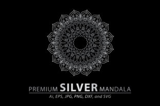 Download Premium Silver Mandala Vector Pattern - Pattern Collection