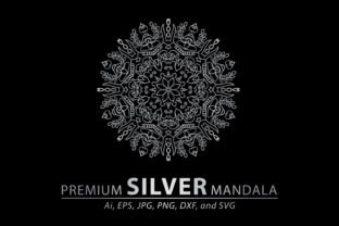 Download Premium Silver Mandala Vector Pattern - Pattern Collection