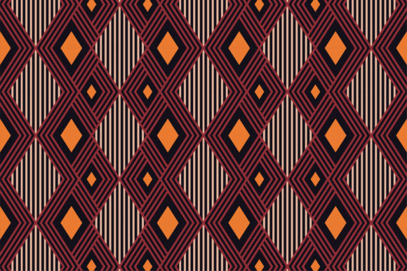 Download Tribal Square Triangle Line Pattern Dark - Pattern Collection