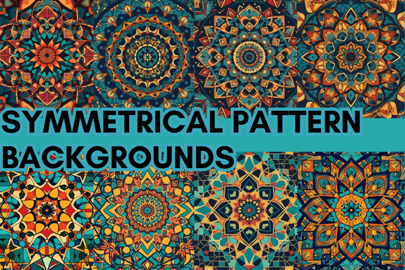 Download Symmetrical Pattern Backgrounds - Pattern Collection