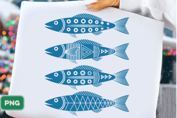 Download Scandinavian Fish Pattern Design - Pattern Collection