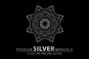 Download Premium Silver Mandala Vector Pattern - Pattern Collection
