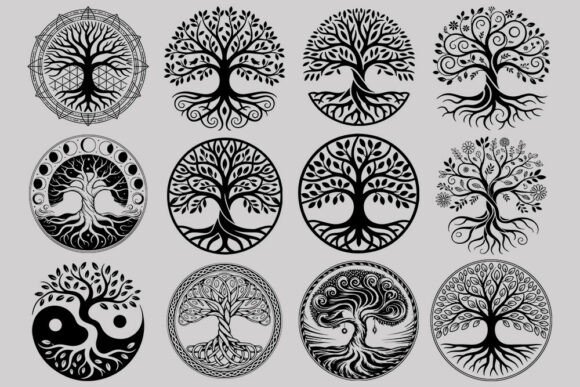 Download Tree of Life SVG Bundle. - Life Collection