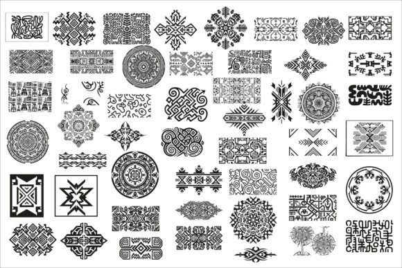 Download Bold Tribal Pattern Wall Art Design - Pattern Collection