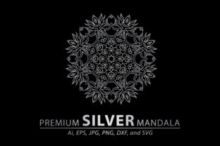 Download Premium Silver Mandala Vector Pattern - Pattern Collection