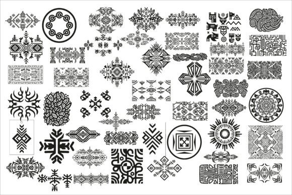 Download Bold Tribal Pattern Wall Art Design - Pattern Collection
