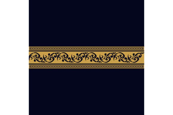 Download Vintage Pattern Border Motif Pilar Art - Pattern Collection