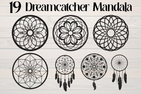 Download 19 Dreamcatcher Mandala Designs - Dreamcatcher mandala Collection