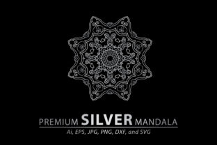 Download Premium Silver Mandala Vector Pattern - Pattern Collection