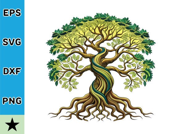 Download Intricate Tree of Life SVG Vector - Life Collection