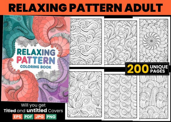 Download Relaxing Pattern Adult Coloring Book - Pattern Collection