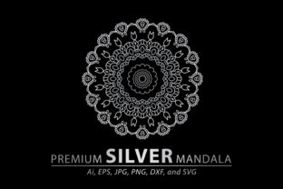 Download Premium Silver Mandala Vector Pattern - Pattern Collection