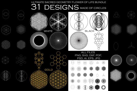 Download Ultimate Sacred Geometry Flower of Life - Life Collection