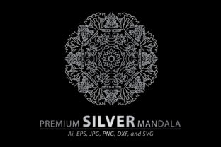 Download Premium Silver Mandala Vector Pattern - Pattern Collection