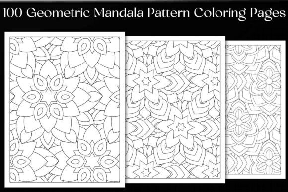 Download Geometric Mandala Pattern Coloring - Pattern Collection