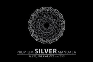 Download Premium Silver Mandala Vector Pattern - Pattern Collection