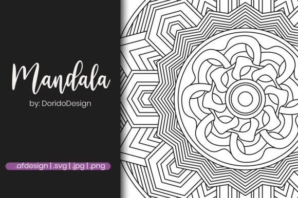 Download Abstract Mandala Coloring Page for Adult - Abstract mandala Collection