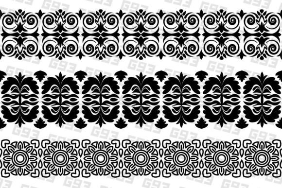 Download Black and White Patterns Set - Pattern Collection