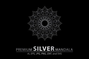 Download Premium Silver Mandala Vector Pattern - Pattern Collection