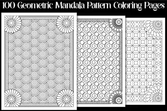 Download Geometric Mandala Pattern Coloring Pages - Pattern Collection