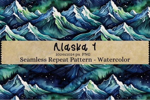 Download Alaska Seamless Repeat Pattern WC 1 - Pattern Collection