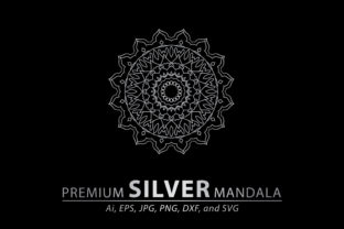 Download Premium Silver Mandala Vector Pattern - Pattern Collection